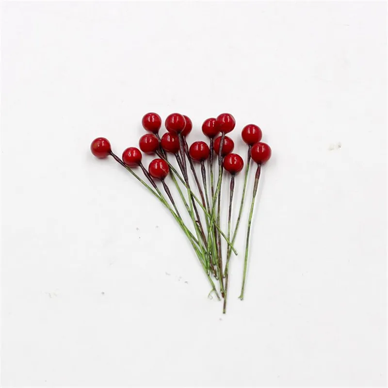 10 шт. мини Поддельные стеклянные гранатовые фруктовые маленькие Ягоды