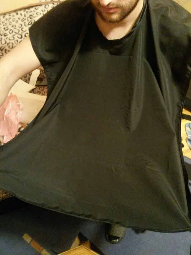 Горячая продажа мужской борода нагрудник ванная комната передник для бороды