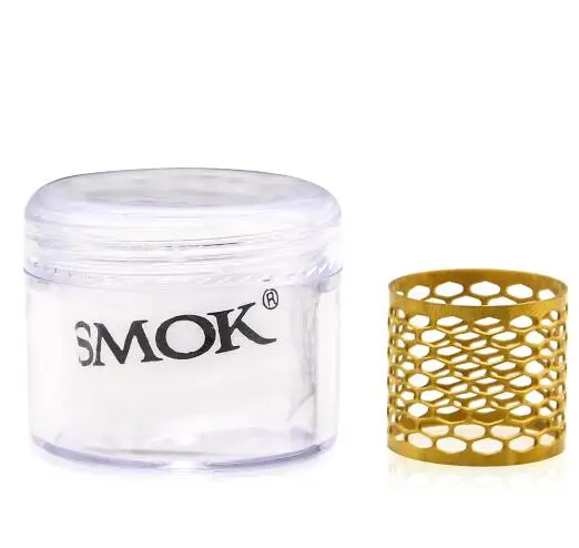 SMOK TFV12 Prince Tank Bulb Pyrex Стеклянная трубка капельного наконечника для V12 Prince Tank распылитель аксессуары для электронных сигарет - Цвет: Cellular Mesh Gold