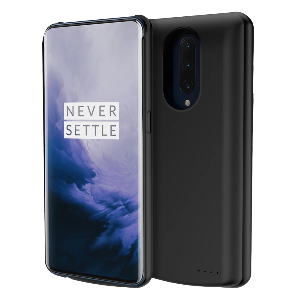 Для Oneplus 7 Pro Чехол для зарядного устройства 6500 мАч Расширенный тонкий резервный внешний аккумулятор чехол для зарядки аккумулятора для One Plus 7 Pro Чехол