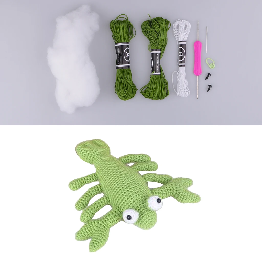 Ручная работа кукла Омар Набор для вязания крючком Amigurumi изготовление рукоделие