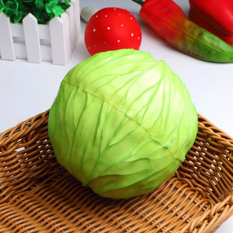 Имитация капусты пены искусственная овощная капуста фиолетовая зеленая модель