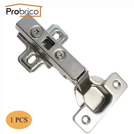 Probrico 1 шт. полностью накладные петли для кухонного шкафа, скрытая мебель, дверная петля для шкафа, мебельная фурнитура