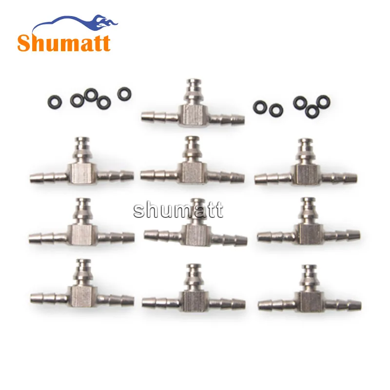 Common Rail Инжектор обратное масло обратного потока трубы Т Тип Железный тройник