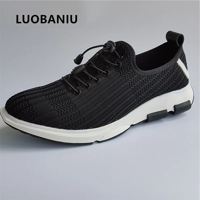 

High Quality Men Casual Shoes, Lace Up Casual Shoes Black Soft Men Vulcanize Shoe Men Sporty Walking Shoes