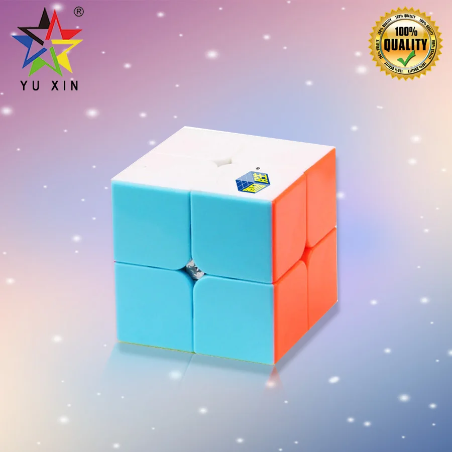YUXIN Professional 2*2*2 Speed Cube 50mm Stickerless Block Puzzle Kids Toys Cubo Magico Fidget For Children | Игрушки и хобби