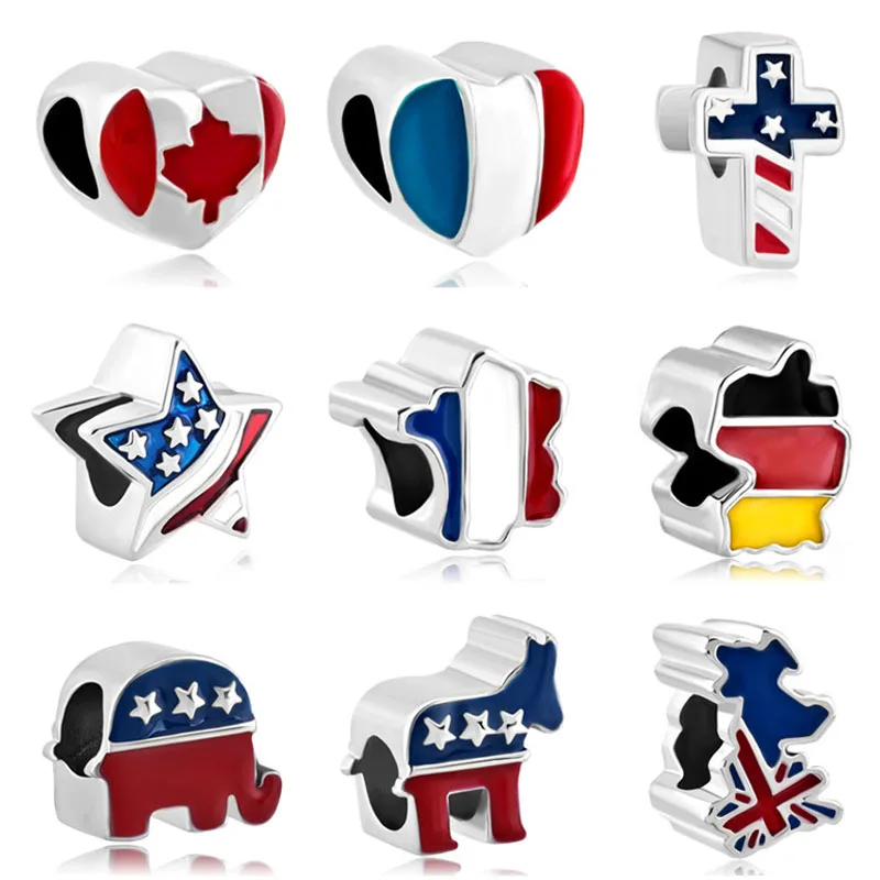 Новинка 2019 1 шт. Европейский сплав металл Канада США Германия Франция