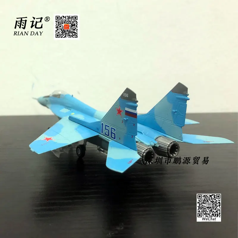 Амер 1/100 весы военная модель игрушки Русский Микояна миг-29 истребитель литой металлический самолет модель игрушки для подарка/Коллекция