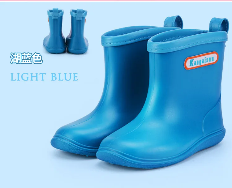 Резиновые сапоги для детей, девочек, мальчиков, pupi, противоскользящая легкая водонепроницаемая обувь, детские милые желтые непромокаемые сапоги для малышей, розовая непромокаемая обувь для 12 мес.-6 лет