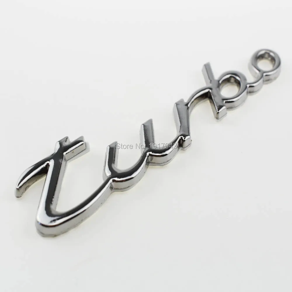 3D черный/серебристый автомобиль металлический на багажник боковые зеркала