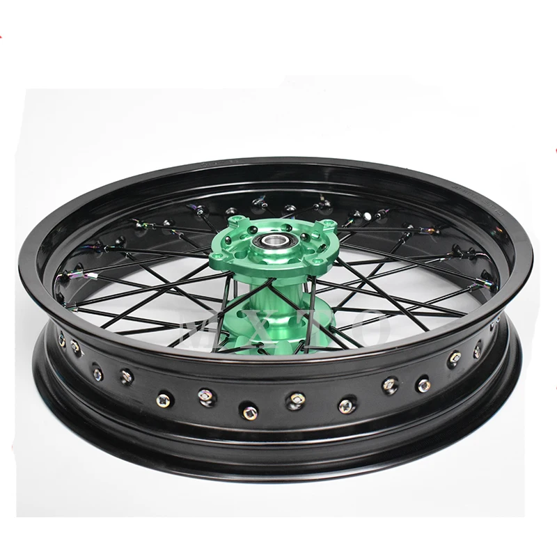 KX250F 450F KLX250 KLX450 NC250 Байк 3,5x17 4,25x17 36 спиц Алюминий сплав спереди и сзади колесные диски для мотоциклов