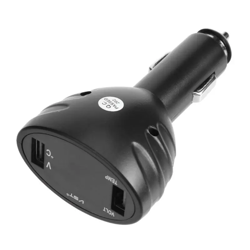 Автомобильное зарядное устройство с двумя USB портами 12 В/24 В|Зажигалка| |