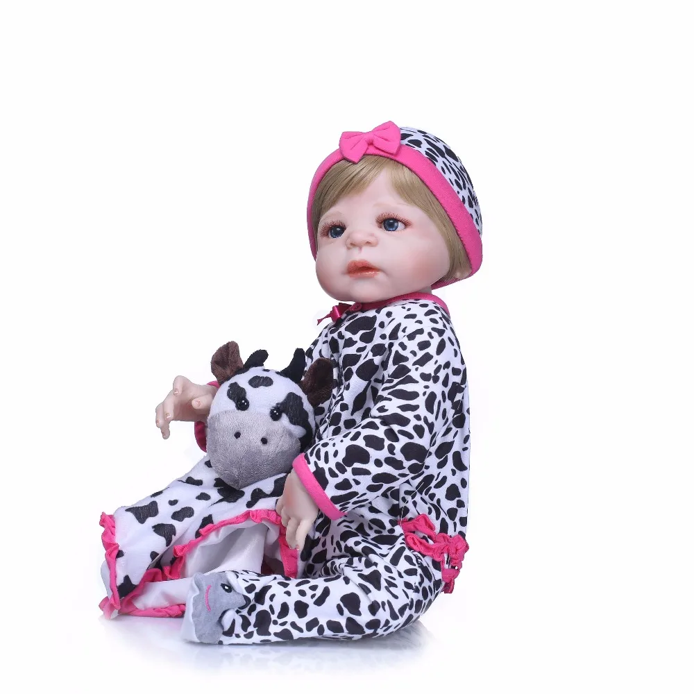 Bebelys reborn кукла 22 дюймов виниловая ручная силиконовая baby Реалистичная Bonecas Девочка