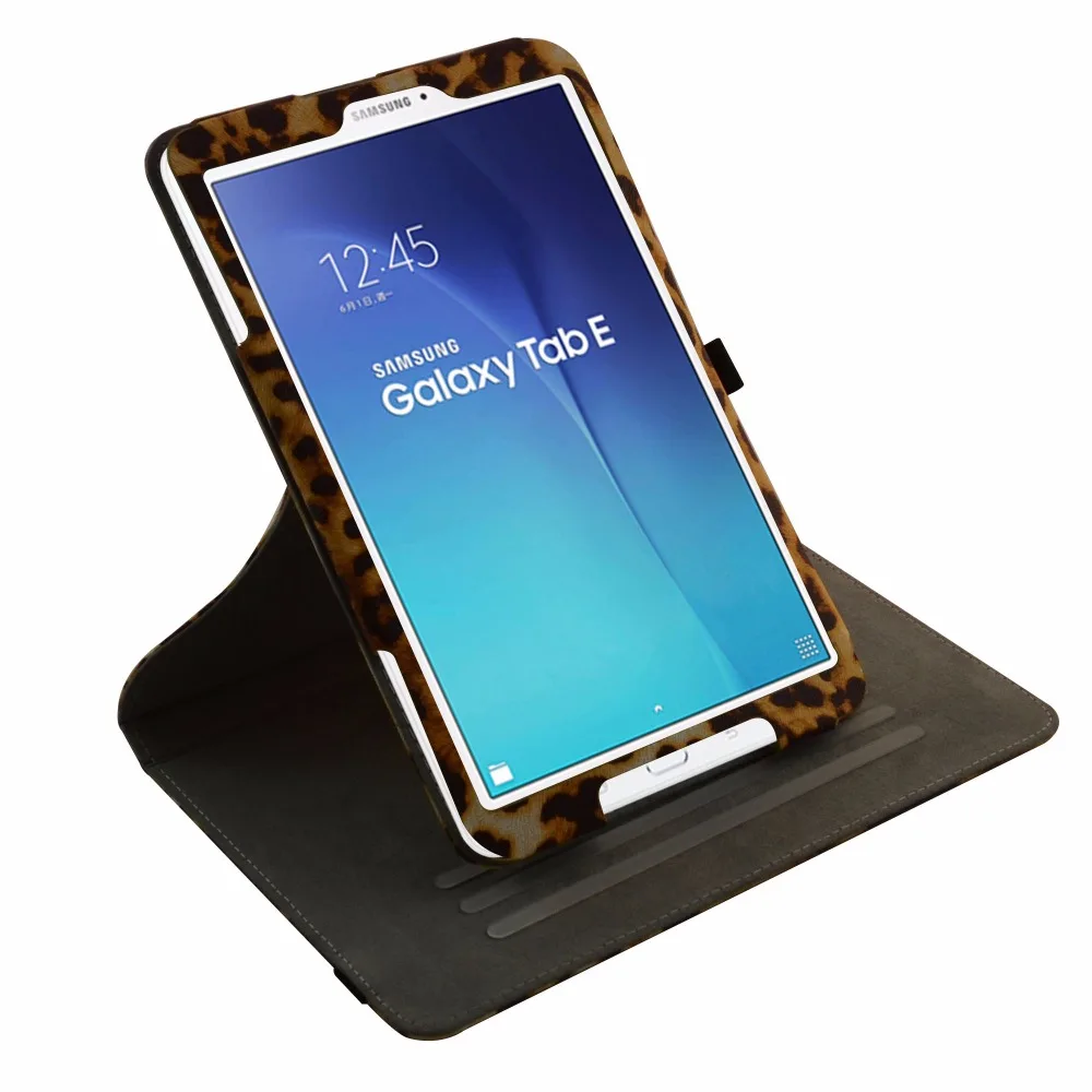 Вращающийся чехол из искусственной кожи для планшета 9 6 &quotSamsung Galaxy Tab E / Nook T560 T561