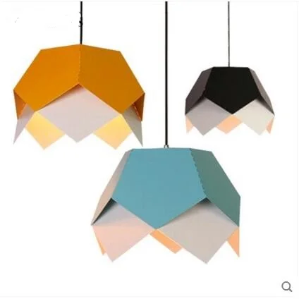 Геометрический цвет креативный ресторанный Бар Кафе Интернет кафе личность