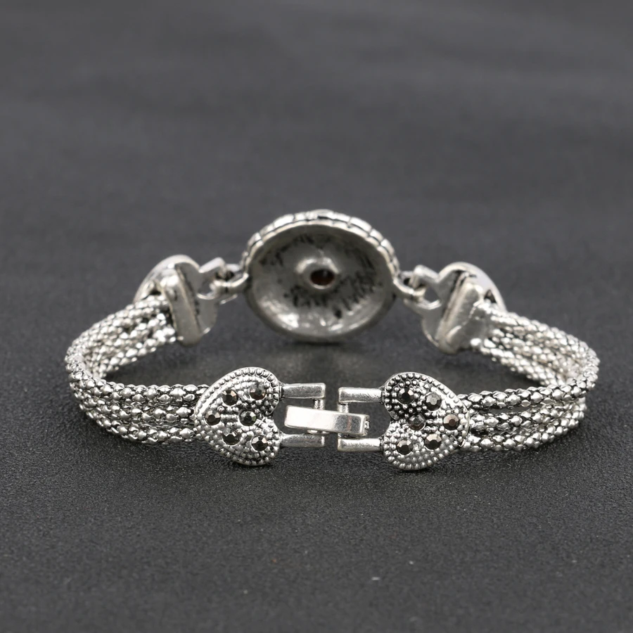 Kinel винтажные черные браслеты для женщин Тибетский этнический стиль тибетское