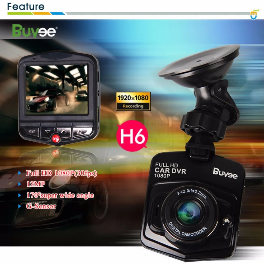 Buyee Full HD 1080 P Мини Автомобильный видеорегистратор камера для записывающее