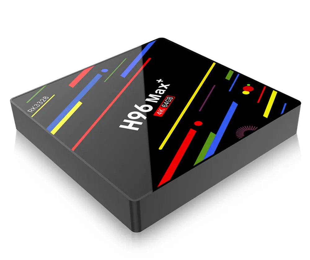 H96 Max plus Smart tv box Android 8,1 IP tv поддержка 4 K 4 GB di ram 32 GB 64 GB di rom wiFi 2,4G/5G& BT Android IP tv Box pk X96