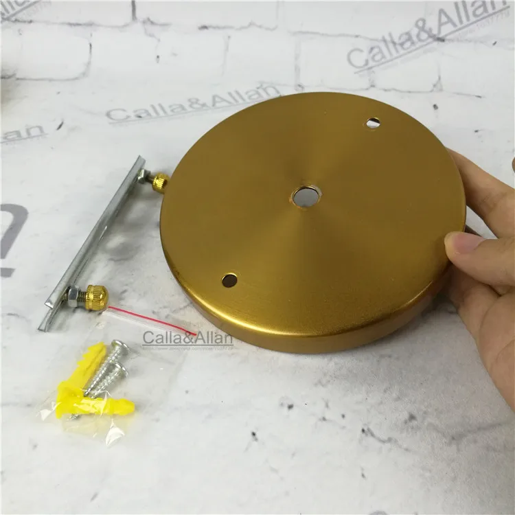 Заказ образца античная латунная отделка железная Потолочная пластина подвесной