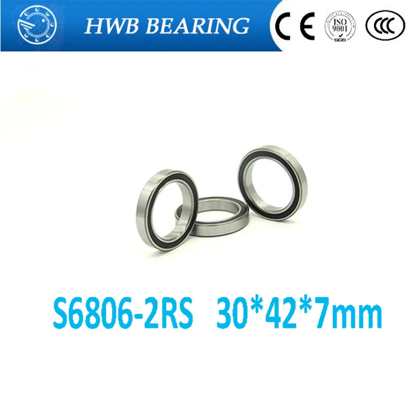 Высокое качество 2 шт Резиновые герметичные 440 нержавеющей стали гибридные