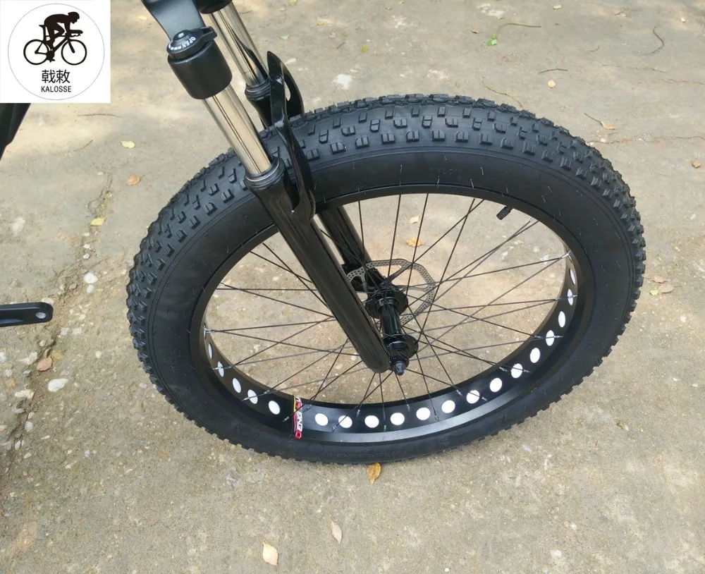 Kalosse полноподвесная рама из сплава Fat bike 165 мм для путешествий DH снежный велосипед