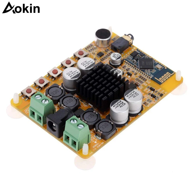 TDA7492 Беспроводной Bluetooth 4 0 2*50 Вт 2 канальный приемник аудио стерео цифровые