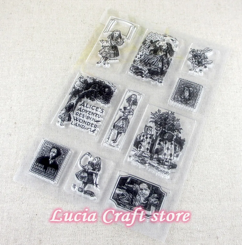 Распродажа! 1 лист/партия прозрачный штамп для скрапбукинга лист|decorative type|decorative