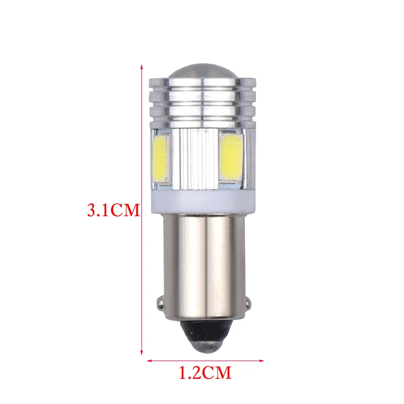 4 шт. BA9S T4W 6 led 5630 5730 smd Автомобильные Габаритные фонари габаритный автомобильный фонарь парковочные лампы Настольная купольная лампа светильник номерного знака