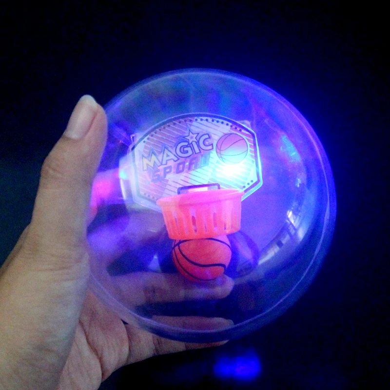 Мини Портативная баскетбольная машина светодиодный светильник звук антистресс