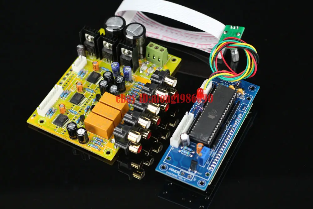 ZEROZONE Собранный Hifi PGA2311U 6-канальный пульт дистанционного управления громкостью