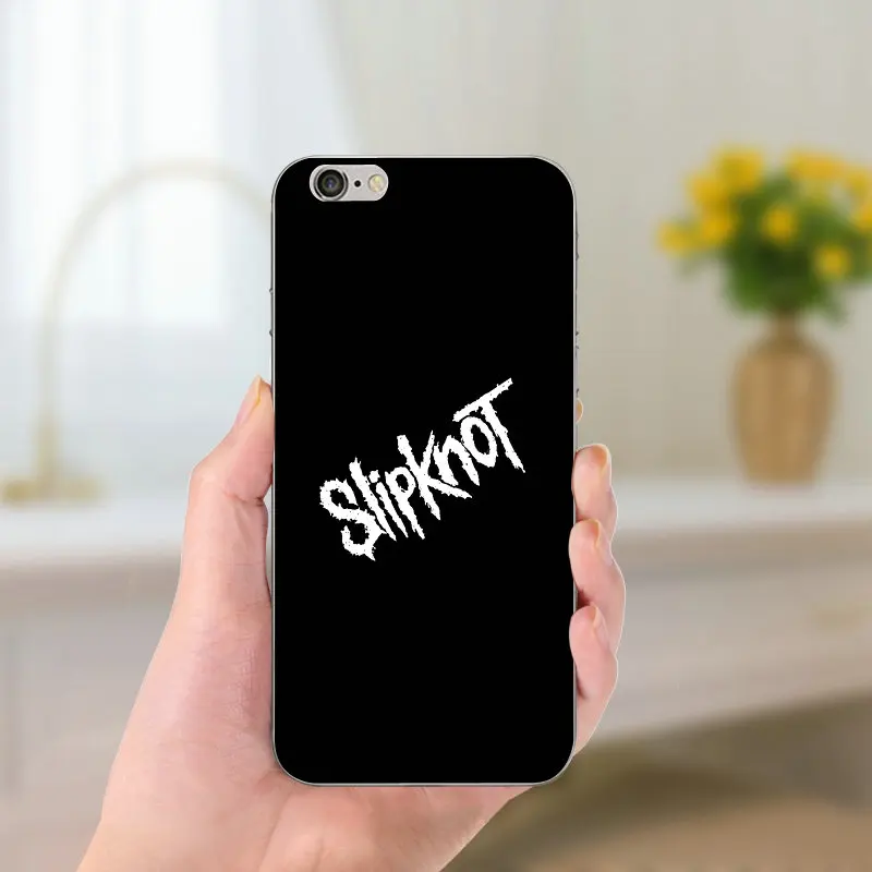 Лидер продаж Slipknot рок тонкий мягкий Силиконовый ТПУ милые чехлы для телефонов