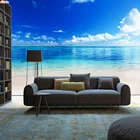 ShineHome-современная 3d фото настенная бумага морской пейзаж береговой пляж 3d настенная бумага рулоны бумажные обои