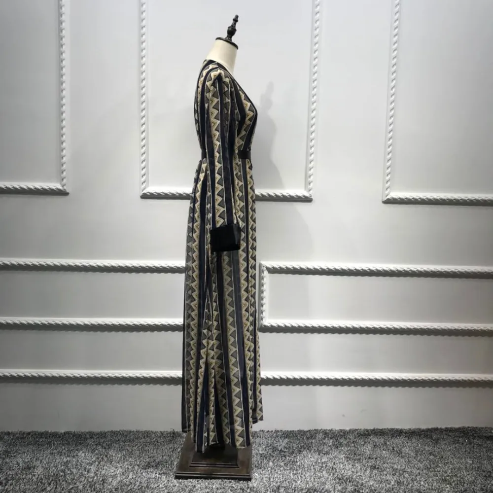 Исламский женский кафтан с ремнем|abaya dress|girls muslim dressislam girls dress |