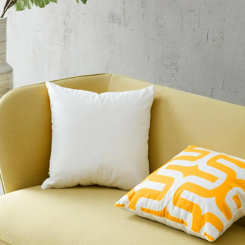 YokiSTG Geometric Yellow Cushion Cover Throw Pillow Covers Decorative Pillows For Sofa Seat Car Microfiber Cushions Home Decor | Дом и сад