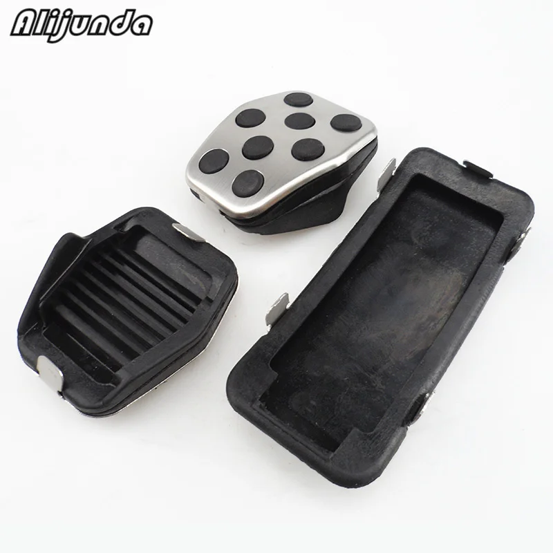Нержавеющая Автомобильная накладка на Педали MT AT подходит для Ford Focus 2 MK2 3 FOCUS 4 MK4 RS