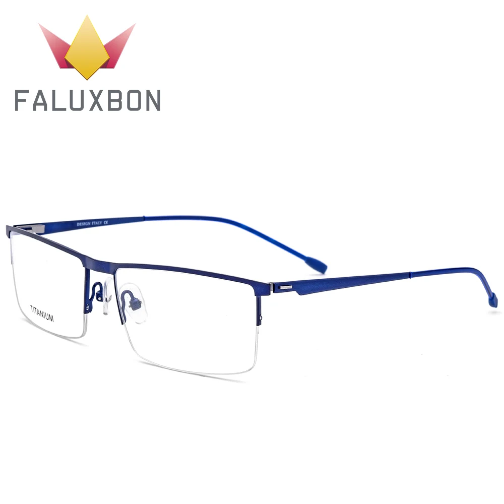 Прогрессивная оправа для очков из титанового сплава мужские оправы без очки