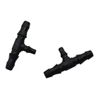 Соединитель с колючей тройкой от 4 мм до 3 мм, 3-сторонний сплиттер, соединительные фитинги для полива водопроводных труб, соединитель для шлангов, 20 шт.