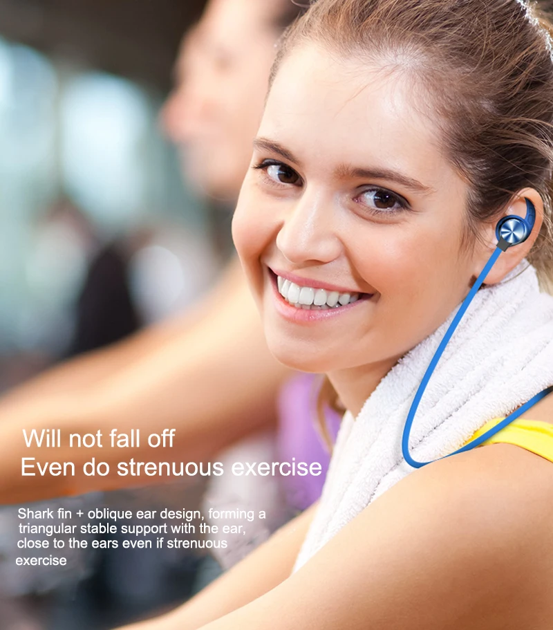 Heculas Bluetooth спортивные наушники Поддержка TF карты беспроводные стерео наушники магнитные наушники с микрофоном для телефона