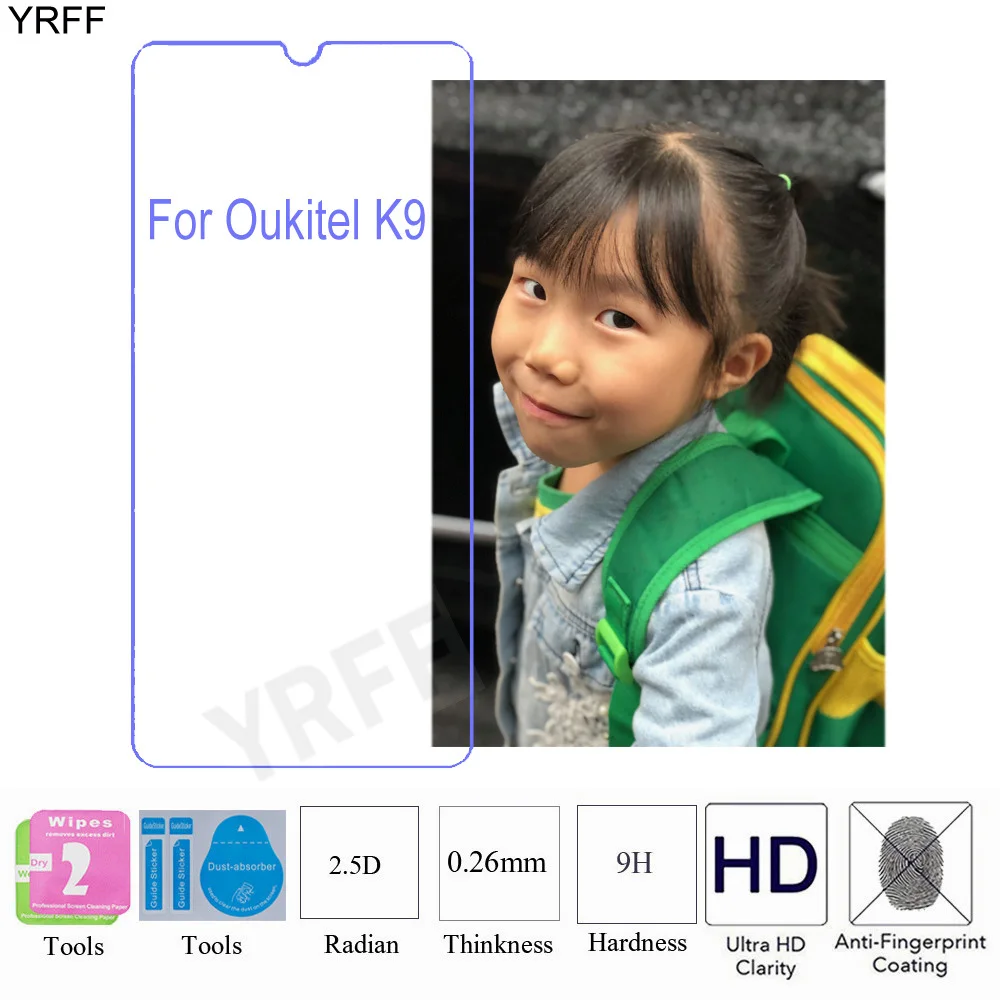 Закаленное стекло для защиты экрана Oukitel K12 K10 K9 K8 K7 K6 K5 K3 K10000 Pro/K6000 Plus/k8000 пленка из
