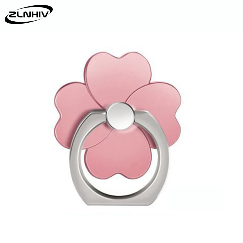 A-Rose gold ZLNHIV круглый держатель для мобильного телефона, подставка, аксессуары, крепление для iphone, держатель для мобильного телефона, держатель для пальца - Цвет: A-Rose gold