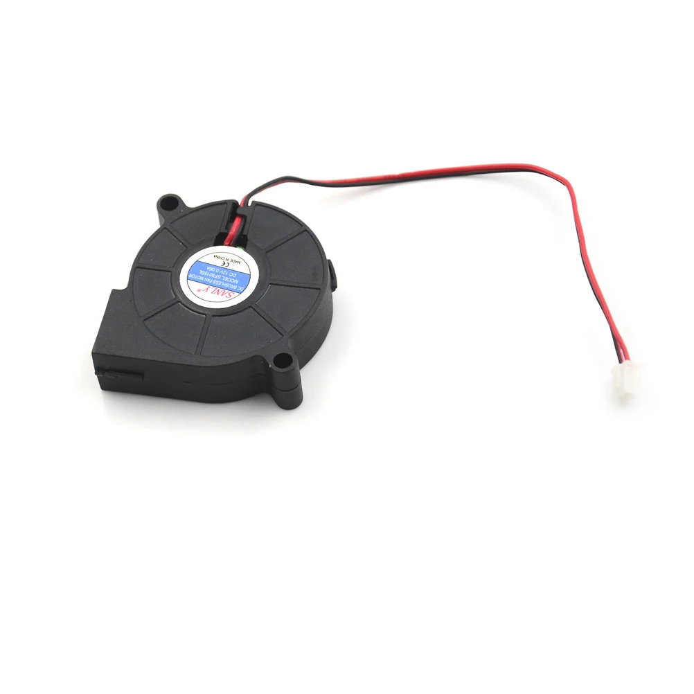 

1PCS DC12V 0.06A Cooling Turbine Blower Fan SF5015SL 50*50*15mm Snail Fan Silent Blower For Heater Dedicated 50 * 50 * 15