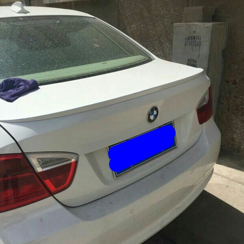 Для BMW E90 320i 320li 325li 328i спойлер 2005 2011 автомобилей укладка ABS Пластик Неокрашенный