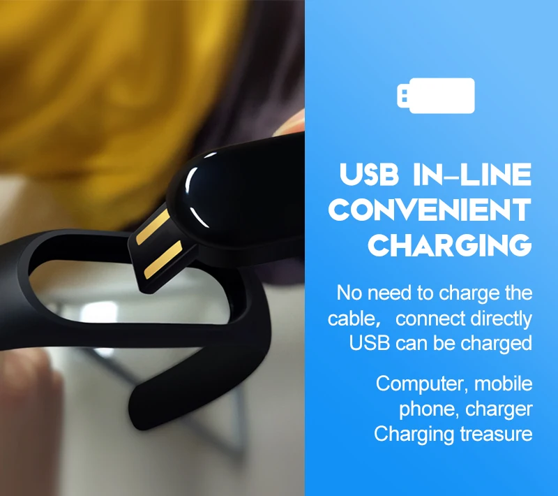 TapicRay M3 умный Браслет пульсометр браслет активность фитнес трекер SmartBand для Iphone Xiao