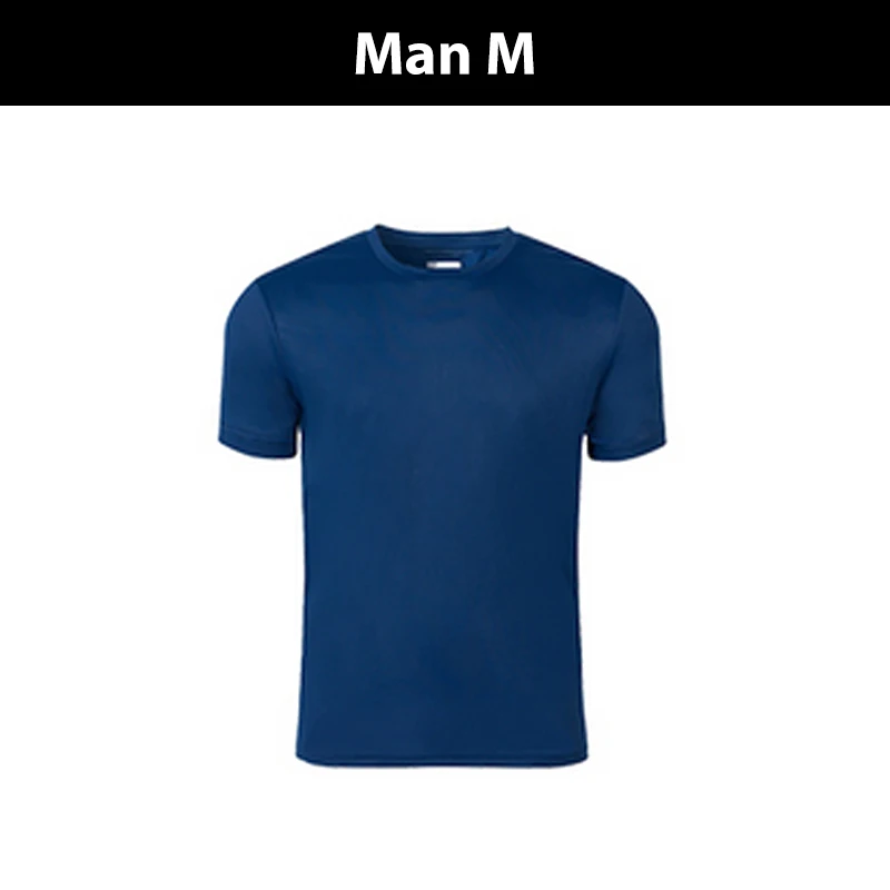 Man M Blue Xiaomi ZENPH Быстросохнущий светильник, дышащая, с коротким рукавом, Спортивная, удобная, Finess Sport T-shir-ts, быстросохнущая рубашка для мужчин и женщин - Цвет: Man M Blue