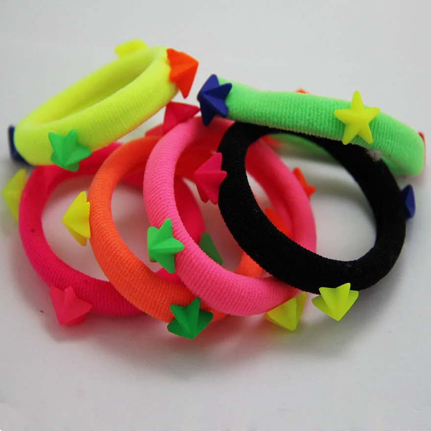 2000 шт. 3D высококачественные женские резинки для волос девочек эластичная повязка