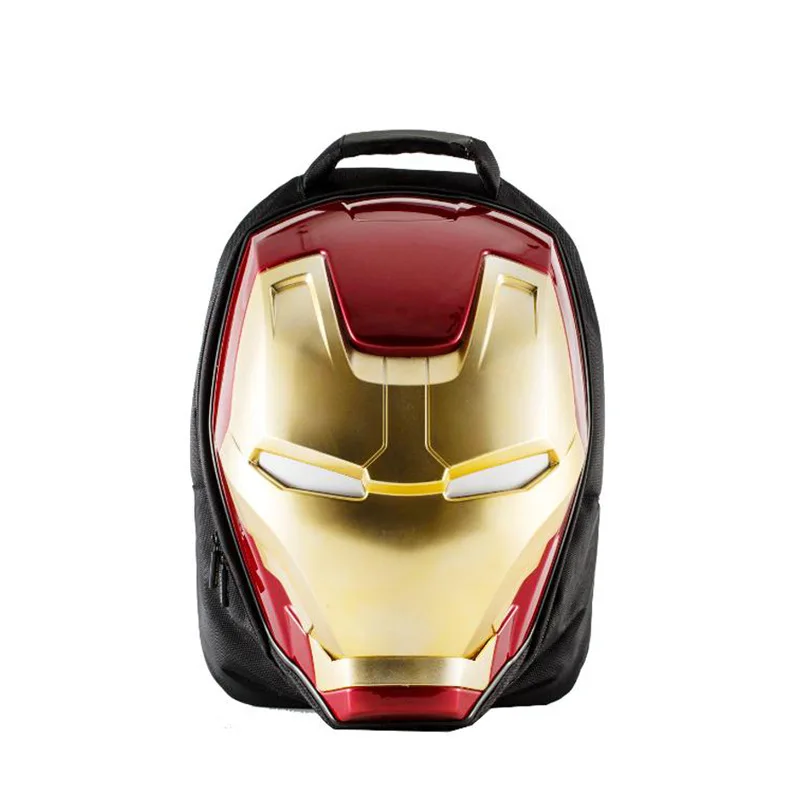 33D Железный человек глаза светятся рюкзак рюкзаки Мстители водонепроницаемый