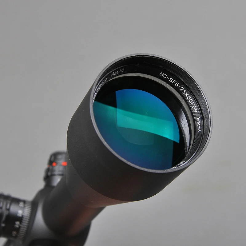 Тактический 5-25X50 FFP оптика Riflescope боковой Параллакс тактические охотничьи прицелы винтовка для прицела снайперская винтовка для страйкбола