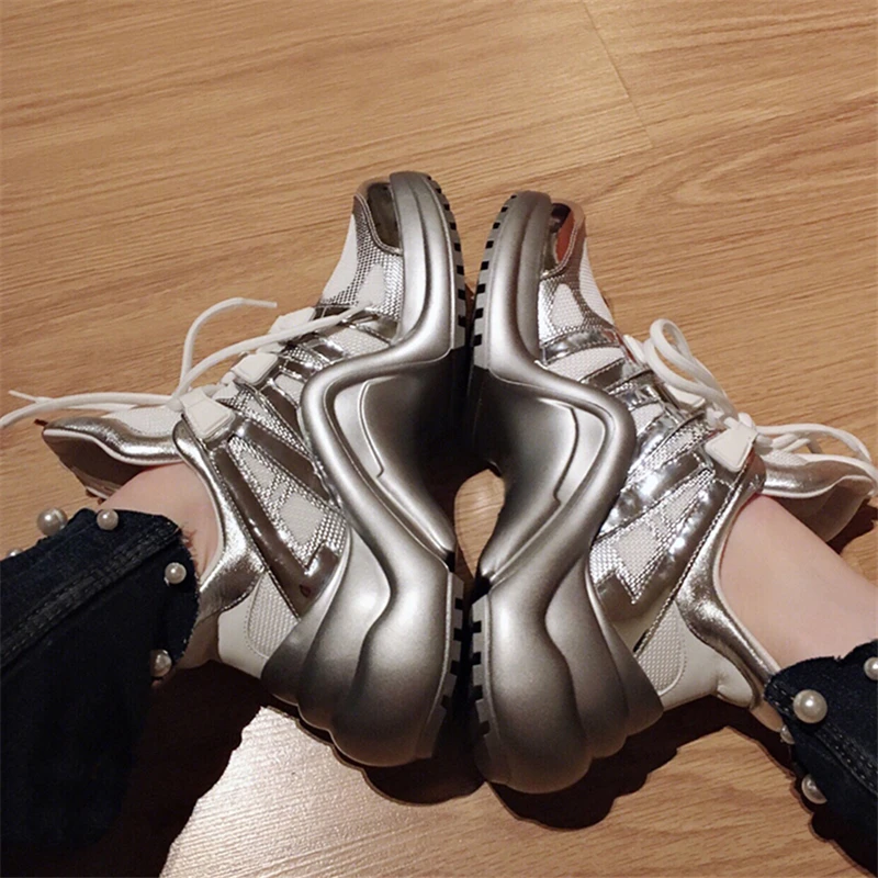 Серебристые туфли на плоской подошве; Туфли на шнуровке; tenis feminino; удобные тапочки; Новая Брендовая обувь; Zapatos De Mujer; разноцветная женская обувь; Лидер продаж; sapato feminino