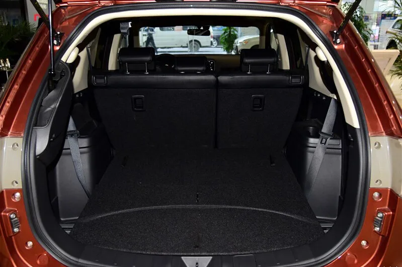 Специальные коврики для багажника для Mitsubishi Outlander 5 мест прочные коврики для багажника для Outlander-2013