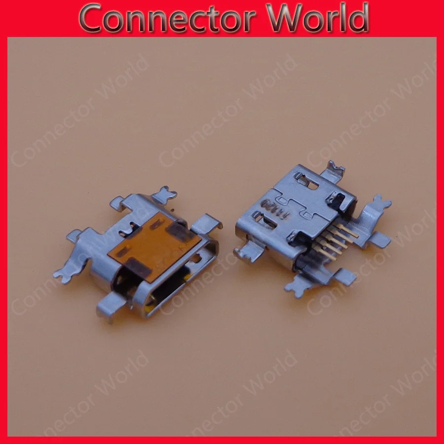 100 шт. micro mini USB зарядное устройство гнездо Разъем питания Порт док станции 5pin